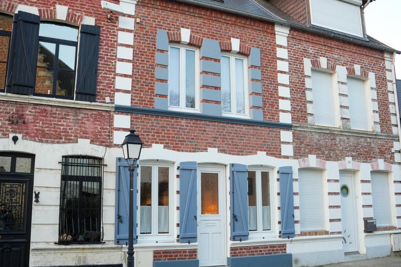 Maison Vue Baie Au Coeur Du Quartier De L'Abbaye Saint-Valéry-sur-Somme Kültér fotó